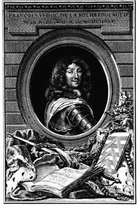 ロシュフーコー公爵フランソワ6世（1613-1680）の肖像 - 家庭文庫 作： French School
