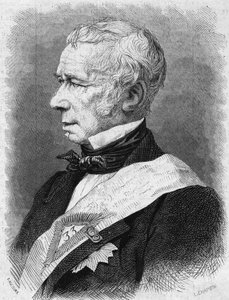 Jean Ponsの肖像 Guillaume Viennet（1777-1868）は、フランスの政治家、詩人、劇作家、フランス・アカデミー会員。1868年7月4日付の "Le Monde Illustre "586号に掲載された図版。 作： French School