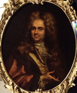 「「オーフォード伯ロバート・ウォルポールの肖像（1676-1745）」」 フランス派の絵画、18世紀初頭プーシキン美術館、モスクワ 作： French School
