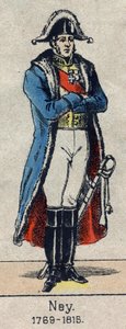 Portrait en pied de Michel Ney (1769-1815) marechal d