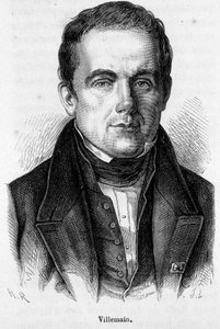 アベル・フランソワ・ヴィルマン（フランスの大学教授・政治家）の肖像（1790年～1867年 作： French School