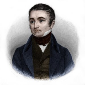フランスの政治家・歴史家であるアドルフ・ティエール（1797-1877）の肖像。1842.個人蔵。 作： French School