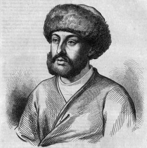Alexandre Maurocordato (Mavrocordatos) (1636-1709)の肖像。Chevignardによるエングレーヴィング、"Le Magasin Picturesque "掲載 作： French School
