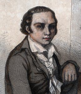 フランスの詩人、アンドレマリーシェニエ（1762-1794）の肖像。 作： French School