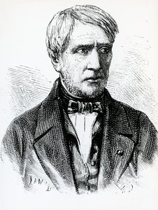 Antoine Cesar Becquerel (1788-1878)、フランスの物理学者、フランスの肖像 作： French School