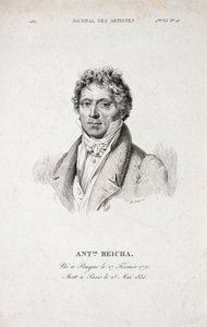 Journal des Artistesのアントワーヌレイシャ（1770-1836）の肖像 作： French School