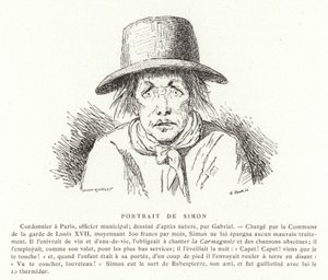 アントワーヌ・サイモンの肖像 作： French School