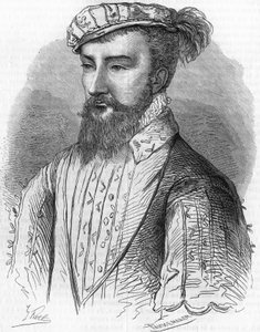 ナバラ王でヘンリー4世の父であるアントワーヌ・ド・ブルボン（1518-1562）の肖像。Histoire Populaire de la France」（1885年頃）に掲載。エングレーヴィング。 作： French School