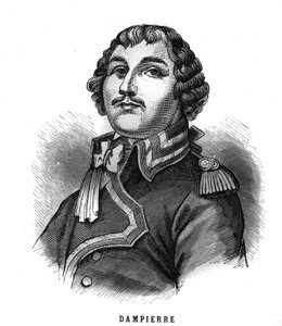 フランス革命の将軍Auguste Picot de Dampierre (1756-1793)の肖像。Les Illustrations De L