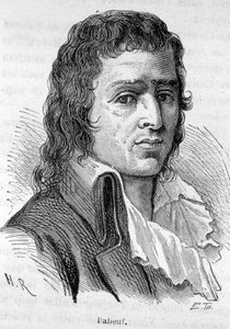 フランスの革命家、バベフ・ディ・グラックス（1760-1797）の肖像 - アンリ・マルタンの「L