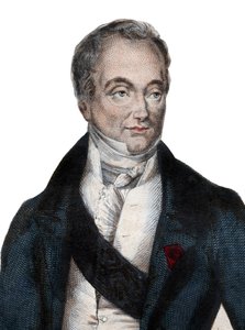 フランスの解剖学者であり軍医であるギヨーム男爵デュピュイトラン（1777-1835）の肖像。