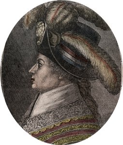 バルテルミー・フランソワ・マリー（侯爵）（1747-1830）の肖像（バルタザール・フランソワ、バルテルミー侯爵） - モーリス・ラ・シャレストによる「新国民百科事典」のエングレーヴィング - 1870年 - 。 作： French School