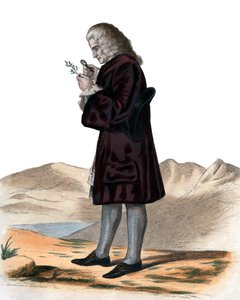 フランスの博物学者、ベルナールドジュシウ（1699-1777）の肖像。 作： French School