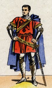 ベルトラン・デュ・ゲスクリン（デュゲスクリン）（v.1320-1380）の肖像は、フランスからコネタブル。 作： French School