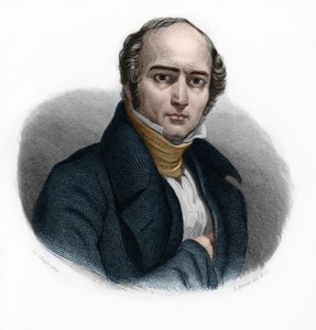 フランスの政治家、カミーユ・ヒャカンテ・オディロン・バロット（1791-1873）の肖像。1842.個人蔵。