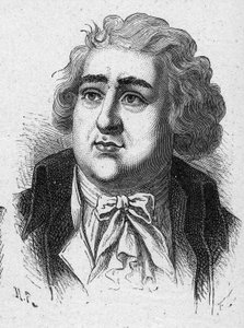 チャールズ・ジェームズ・フォックス（1749-1806）の肖像。1889年のエングレーヴィング。個人蔵。 作： French School