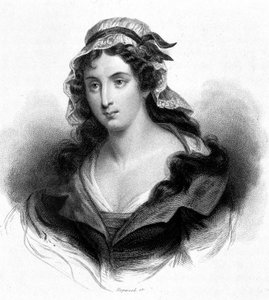 シャルロット・コルデー（1768-1793）の肖像-ティエール作「フランス革命」にて19世紀