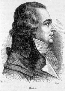 フランスの政治家、クロード・バジール（1764-1794）の肖像 - アンリ・マルタンの「L