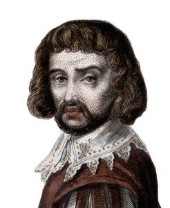 フランスの画家、ルロラン（1600〜1682）と呼ばれるクロードジェリーの肖像。 作： French School