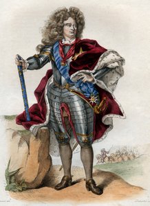 クロード・ルイ・ヘクター・ド・ヴィラール（1653-1734）、フランス元帥、プリンス・ド・マルティーグ、侯爵、そしてドゥク・ド・ヴィラール、ヴィコント・デ・ムランの肖像。
