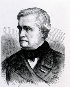 フランスの物理学者Claude Pouillet（1790 - 1868）の肖像 - 1896年の "Album de la Science; illustrious scientists; Grandes discoveries "に掲載されています。