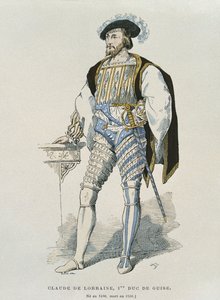 ロレーヌのクロードの肖像（1496-1550）ギーズ公