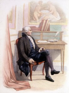 コンドルセの肖像-「Le Plutarque Français」に掲載。