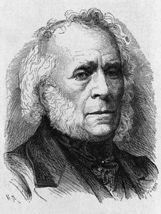 David Brewster (1781 - 1868) の肖像 - 1896年の "Album of Science; Illustrous Scholars; Great Discoveries "に掲載。 作： French School