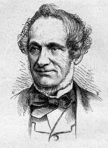 フランスのエッセイスト、学者であるDesire Nisard (1806-1888)の肖像。1874年3月14日付「Le Monde Illustré」883号に掲載された版画。 作： French School