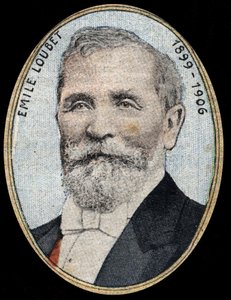 フランス共和国大統領、エミール・ルベ（1836-1929）の肖像。 作： French School