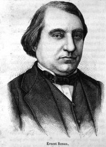 アーネスト・ルナン（1823～1892）の肖像 - アンリ・マルタン著「フランス史」より