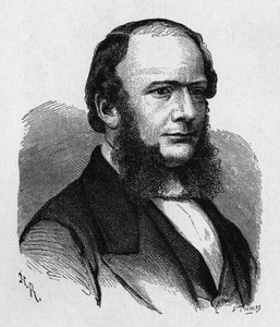 アーネスト・ヴェルナー・フォン・シーメンス（1816～1892）は、ドイツの技術者・実業家であり、ヨーロッパ初の主要な電信回線を構築した会社の創設者である。- 1896年の「科学のアルバム、輝かしい科学者たち、偉大な発見」に掲載されています。