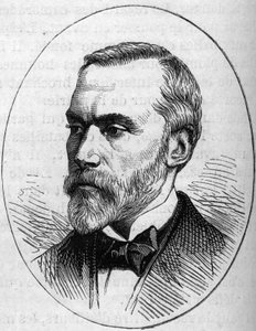 フランスの彫刻家、ウジェーヌ・ギヨーム（1822-1905）の肖像。1874年5月2日付「Le Monde Illustré」890号に掲載されたエングレーヴィング。 作： French School