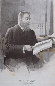 La Revue IllustreeのEugene Poubelle（1831-1907）の肖像。 1893年6月15日（カラー彫刻）