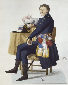 フェルディナンドギレマーデの肖像、1798年 作： French School
