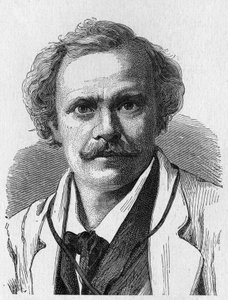 Félix Nadar (1820 - 1910)の肖像 - "Album of Science; illustrious scholars; Great discoveries" 1896年に掲載。 作： French School