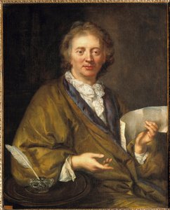 フランソワ・クープラン（1668-1733）（クープラン・ル・グランと呼ばれた）の肖像。17世紀の匿名の絵画。油彩・キャンバス、90×73cm。- フランソワ・クープラン（1668-1733）の肖像（大クープランと呼ばれたフランスの作曲家・オルガン奏者）。 作： French School