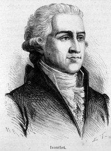 法学者・政治家フランソワ・ドニ・トロンシェ（1726～1806）の肖像 - アンリ・マルタンの『L
