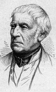 フランソワ・ギゾー（1787-1874）は、フランスの政治家、歴史家、学者です。1874年3月14日付「Le Monde Illustré」883号に掲載された版画。 作： French School