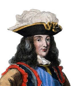 フランソワアンリドモンモランシーブートヴィルの肖像画、マレシャルドリュクサンブール（1628-1695）と呼ばれる、フランスの将軍、フランスの元帥。 作： French School