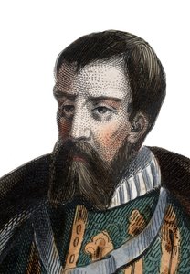 フランソワIドロレーヌ（1519-1563）、ギーズ公、オマール公、フランスの兵士、政治家の肖像。 作： French School
