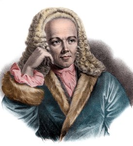 フランソワ・ケネーの肖像（1694-1774）フランスの医師と経済学者 作： French School