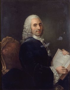 フランソワ・ケネ（1694-1774）の肖像 ルイ15世の医師、理学者、1743年以降（油彩・カンヴァス） 作： French School