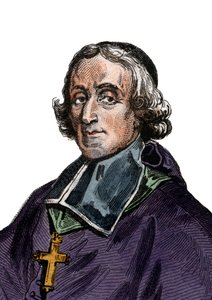 フランソワ・ド・ポン・ド・サリナック・デ・ラ・モート・フェネロン（1651-1715）、フランスの大司教、神学者、詩人、作家の肖像。 作： French School