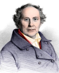 ドイツの天文学者、フリードリヒ・ヴィルヘルム・アウグスト・アルゲランダー（1799-1875）の肖像 作： French School