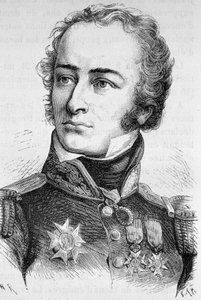 フェイ将軍の肖像 - アンリ・マルタンの「フランス史」に掲載されています。 作： French School