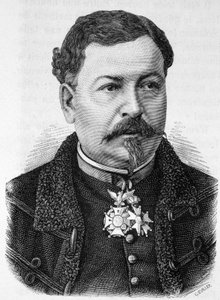 ポール・マルグリットとヴィクトル・マルグリットの父、ジャン・オーギュスト・マルグリット将軍（1823～1870年、セダンの戦いで戦死）の肖像 - アンリ・マルタンの「L