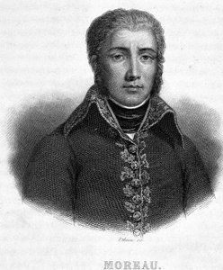 ジャン・ヴィクトール（Jean-Victor）・モロー将軍（1763-1813）の肖像-ティエールの「フランス革命」にて 作： French School