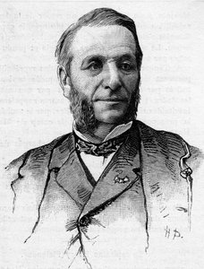 1879年から1887年までオート・アルプ地方の上院議員を務めたジョルジュ・ギフリー（1827-1887）の肖像。 作： French School