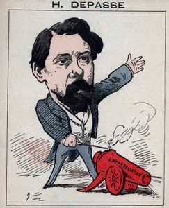 ヘクトル・ドゥパス（1842-1911）フランスの政治家の肖像 - パリの「今日の人」に掲載